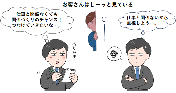 ハイパフォーマーは仕事に関係なさそうな相談事も受ける